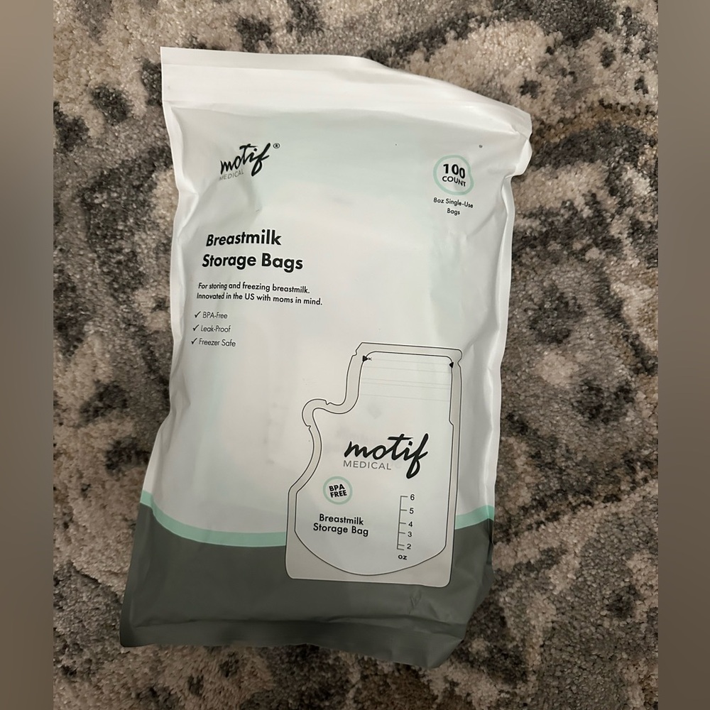 100 pack Freezer storage bags